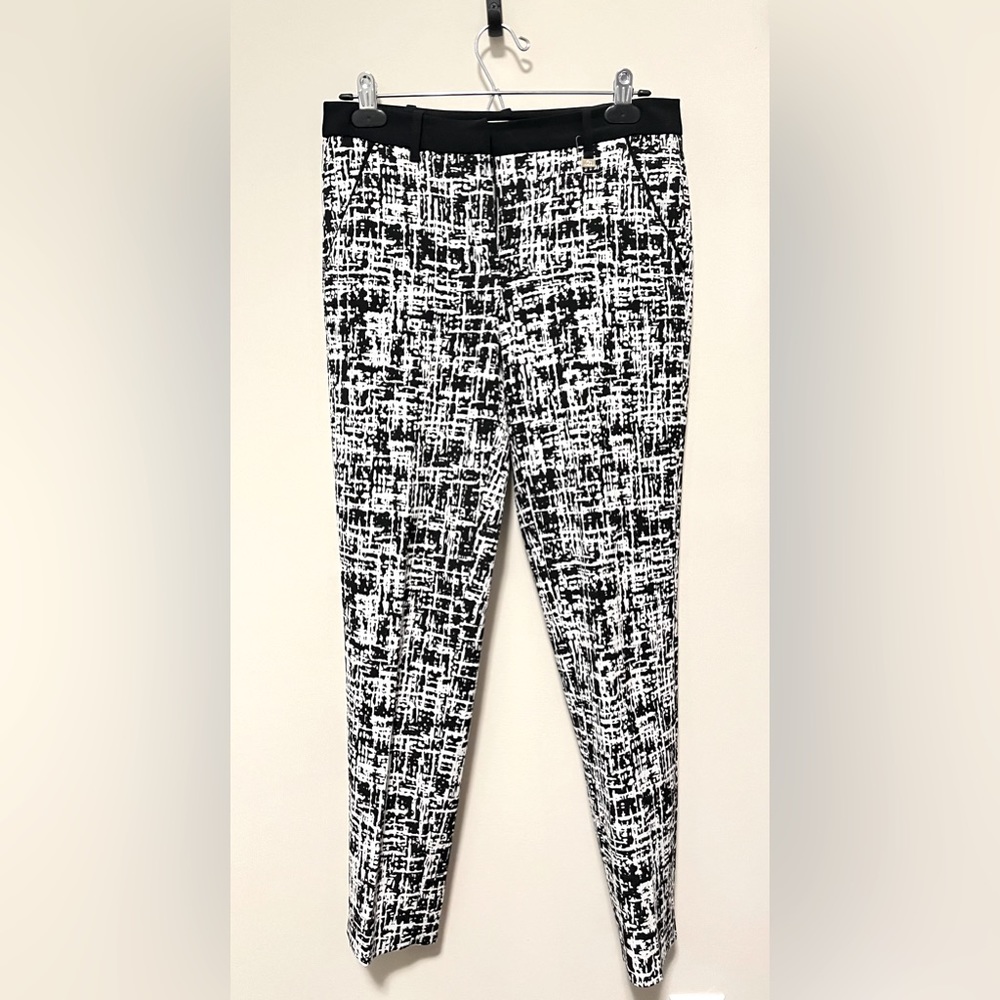 🔵BOGO Yera Cropped Trousers with Abstract Pattern